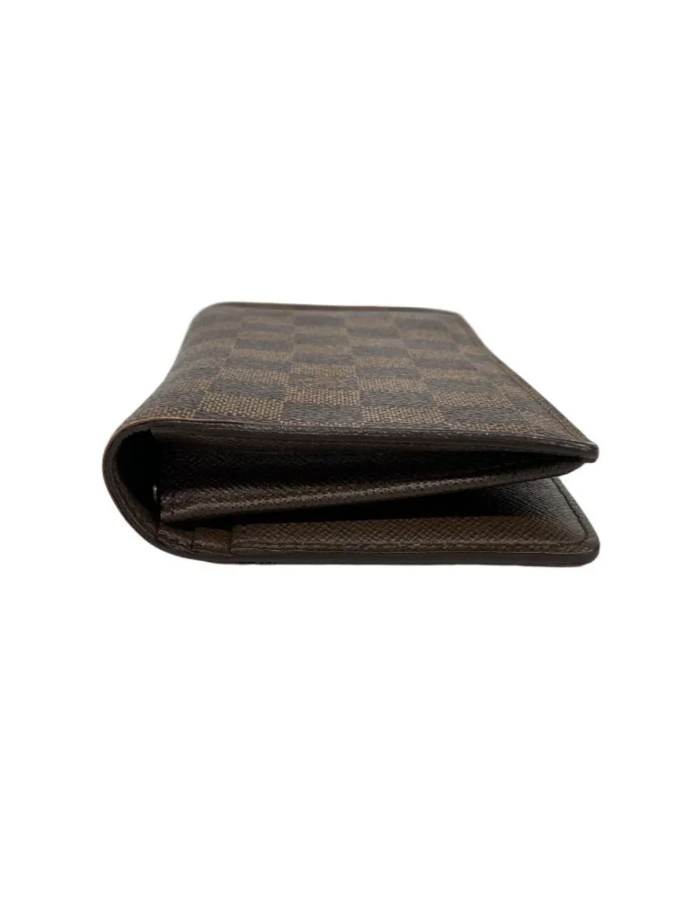 Louis Vuitton Wallet Damier Portefeuille Brazza Ebene